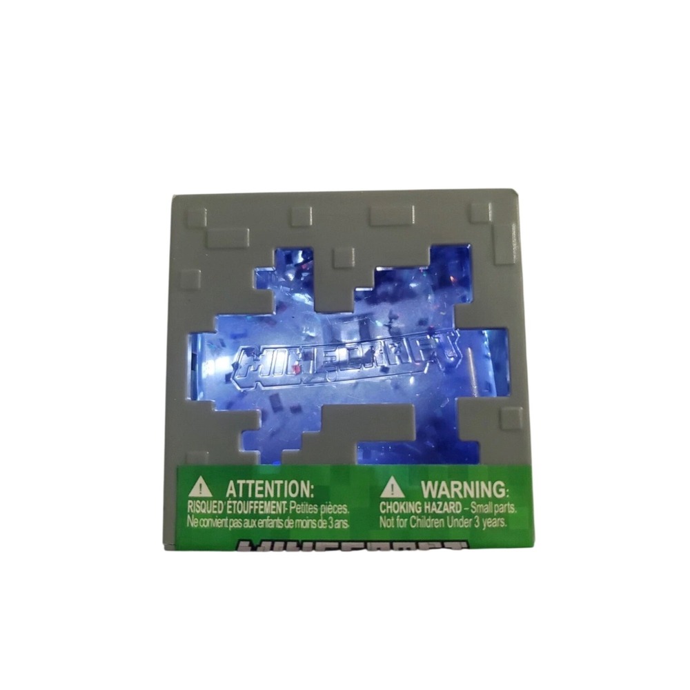 Just Toys‎ Intl Minecraft Jelly Cubes Toy Kids Gray Purple New Squishy Fidget
